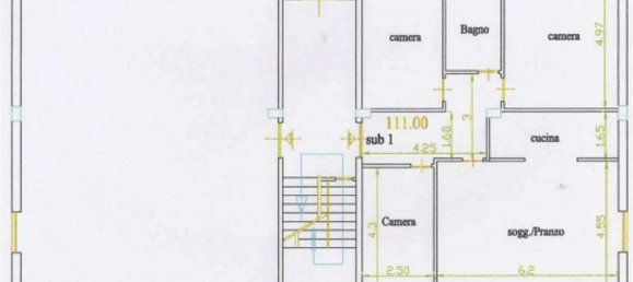 4 rooms Apartment in Roggiano Gravina, Italy No. 185401 33