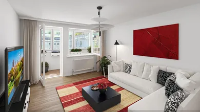 Квартира с 3 комнатами в Бригиттенау, Австрия № 231385