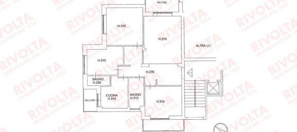 Apartamento de 4 divisões em Rome, Italy N.º 203522 46