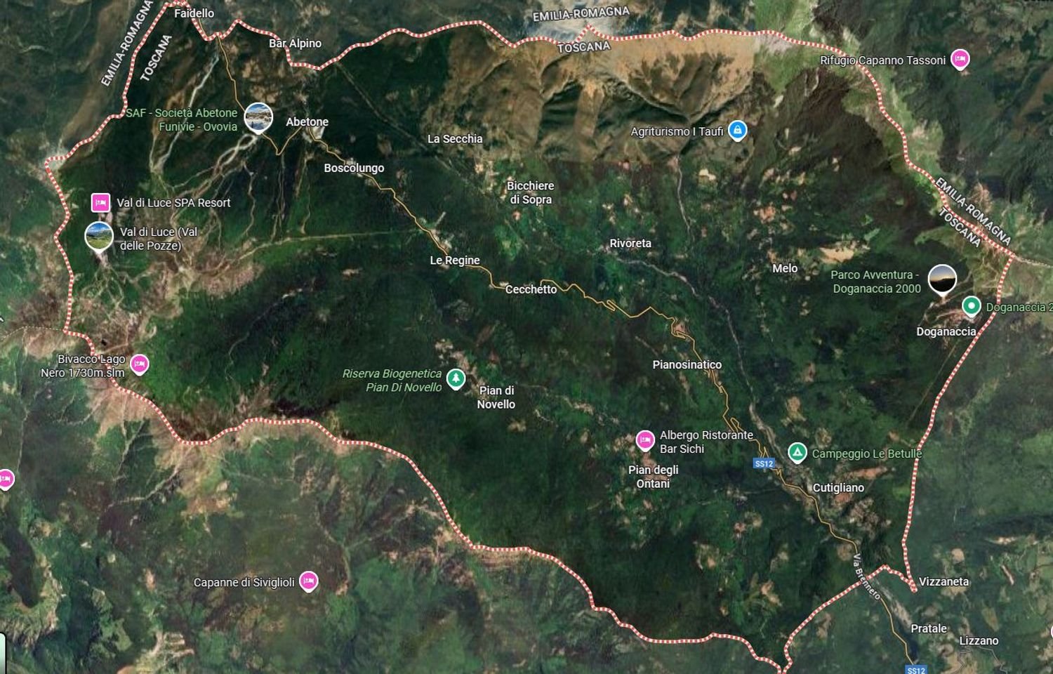 7 bedrooms House in Abetone Cutigliano, Italy No. 321137