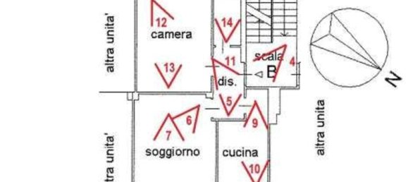 2 rooms Apartment in San Giuliano Milanese, Italy No. 5840 28