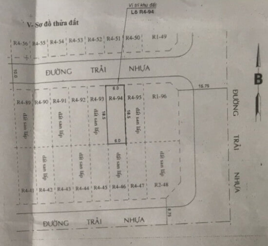 Grundstück in District 7, Vietnam 111m², Nr. 7271