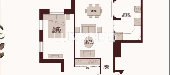 1 غرف نوم شقة في Old Town, UAE رقم 100718 2