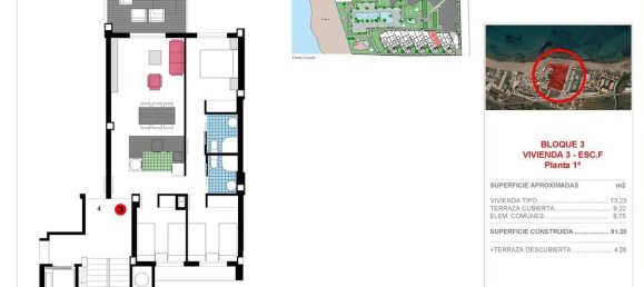 3 dormitorios apartamento en venta en Dénia, Alicante, Comunidad Valenciana, Spain № 365080 7