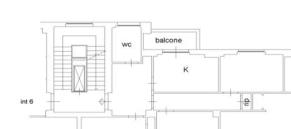 3 rooms Apartment in Rome, Italy No. 203356 11