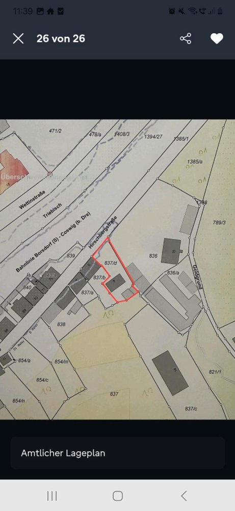 Земельный участок в Саксония, Германия № 237106