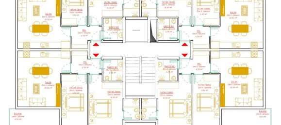 Apartment 2+1 in Oba, Turkey No. 8828 27