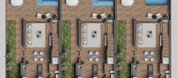 3 غرف نوم فيلا في San Pedro del Pinatar, Spain رقم 287268 23