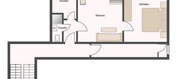 2-Zimmer Wohnung in Lörrach, Germany, Nr. 74359 2