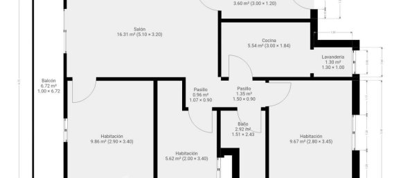 3 bedrooms Apartment in Badalona, Spain No. 158384 4