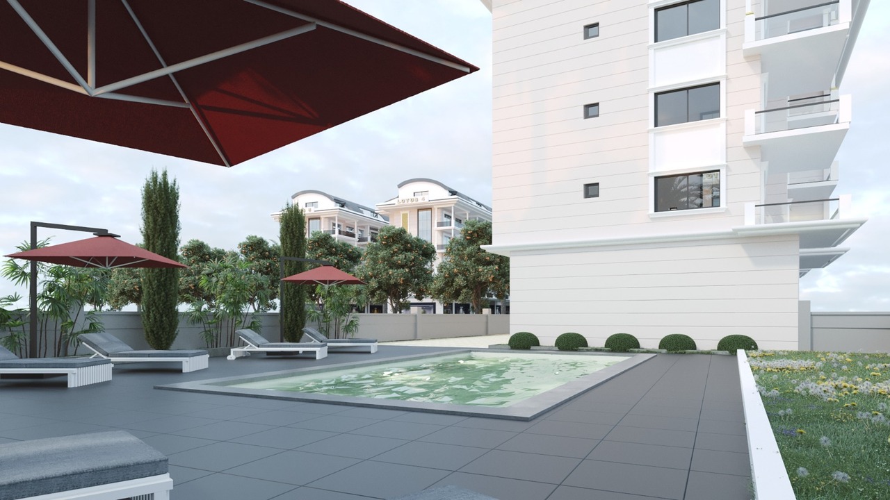 Wohnung 3+1 in Lotus 5 Residence, Avsallar, Turkey, Nr. 35223