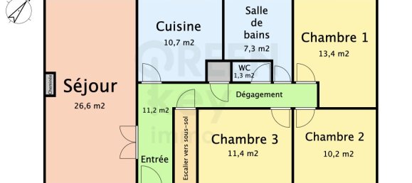 Дом с 3 спальнями в Сен-Фаржо, Франция № 208825 2