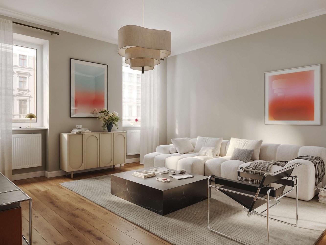 Apartamento de 2 dormitorios en Moabit, Germany No. 76732