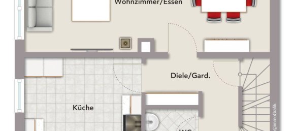 2 غرف نوم تاون هاوس في Boblingen, Germany رقم 346195 25