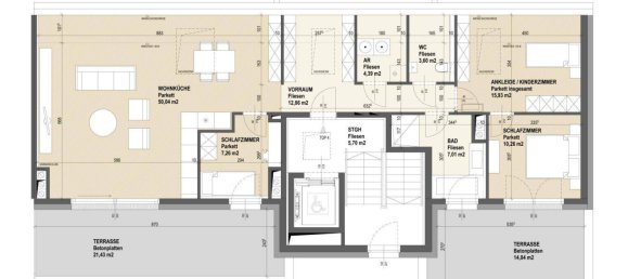 4 rooms Apartment in Vienna, Austria No. 126394 7