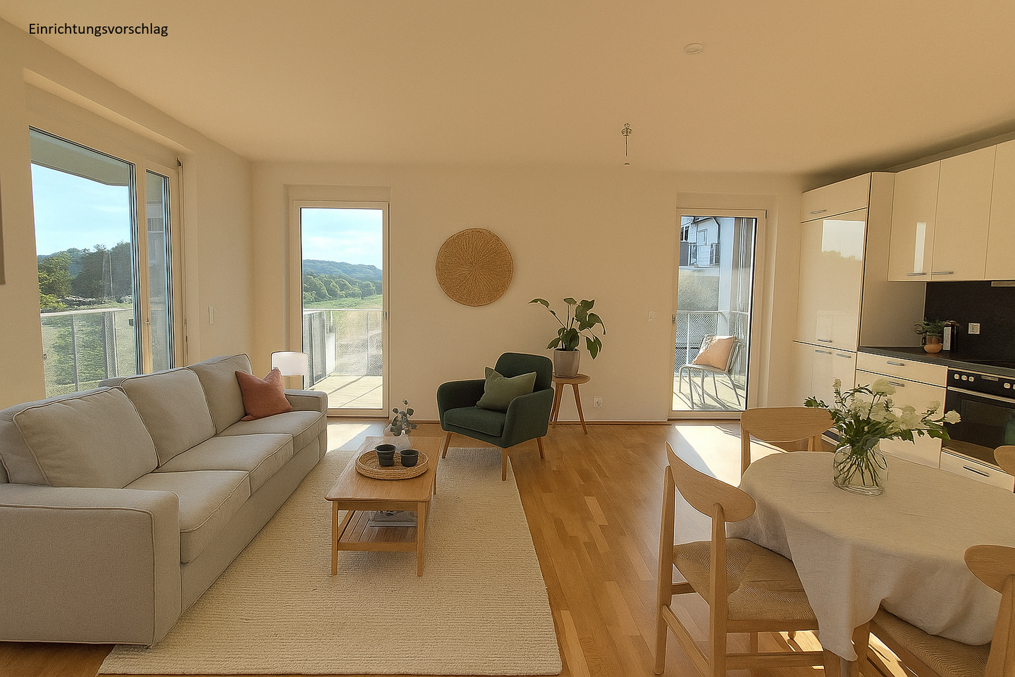 3 rooms Apartment in Judenau-Baumgarten, Austria No. 255457