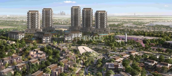 Квартира с 3 спальнями в Dubai Land, Дубай, ОАЭ № 197915 7