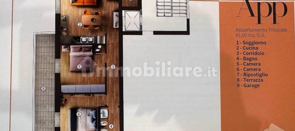 Duplex T2 em Campi Bisenzio, Italy N.º 9865 17