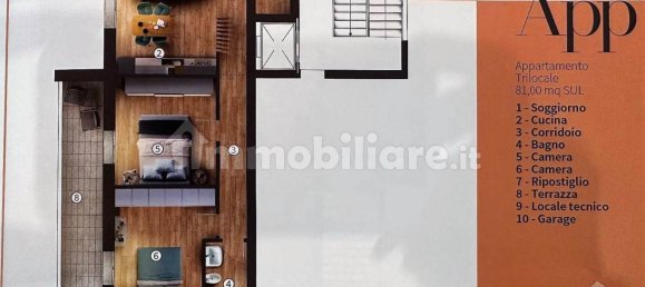 Duplex T2 em Campi Bisenzio, Italy N.º 9865 18