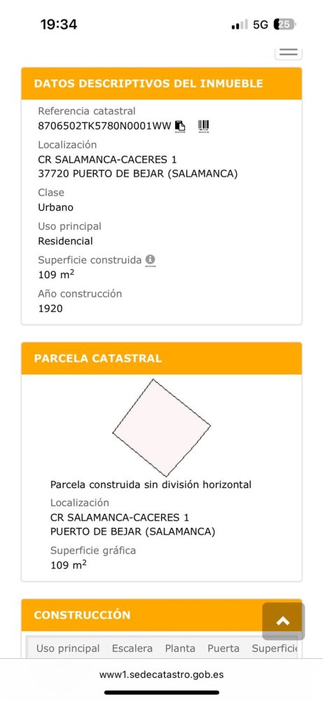 Дом с 1 спальней в Саламанка, Испания № 209803