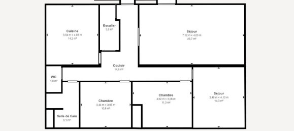 3 bedrooms House in Challet, France No. 230460 11