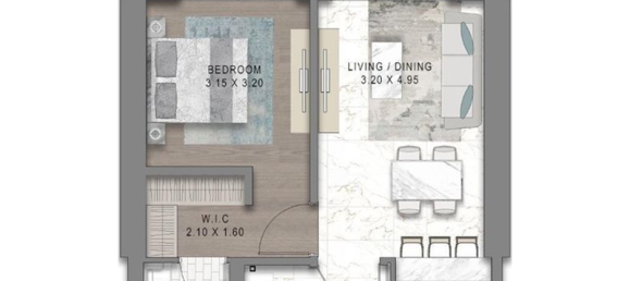 1 chambre Appartement à Maritime City, UAE No. 121589 9