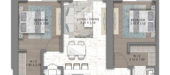 1 chambre Appartement à Maritime City, UAE No. 121589 10