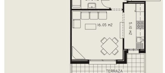 1 bedroom Apartment in Calpe, Spain No. 42287 20