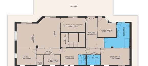 Пентхаус с 2 спальнями в Гермерсхайм, Германия № 178621 31