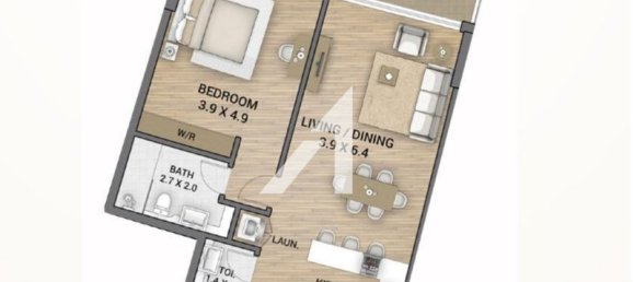 1 غرف نوم شقة في دبي, UAE رقم 54694 25