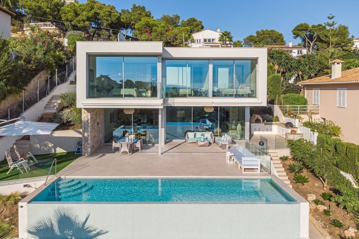 Villa de 4 dormitorios en Costa D'en Blanes, Spain No. 155324