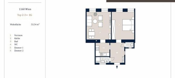 2غرفة شقة في Ottakring, Austria رقم 226350 9