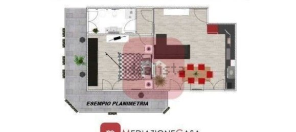 3 rooms Apartment in Rome, Italy No. 46235 20