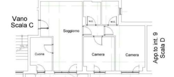4 rooms Apartment in Rome, Italy No. 218913 30