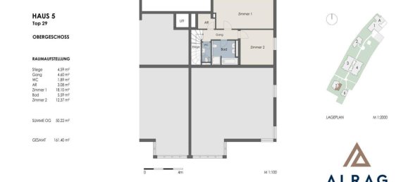 Дуплекс с 5 комнатами в Дёблинг, Австрия № 230627 34