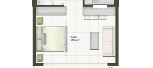 Студия в Masdar City, ОАЭ № 121451 4