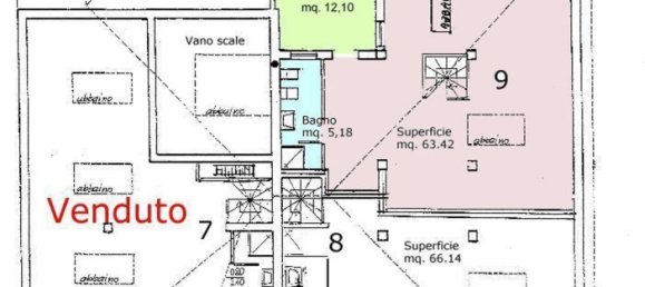 4غرفة بانتهاوس في Padua, Italy رقم 61049 46