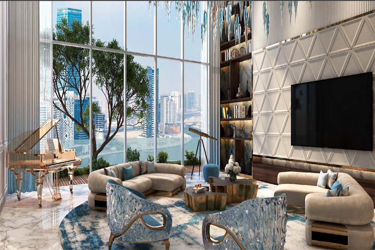 Apartamento de 2 dormitorios en Business Bay, UAE No. 5442