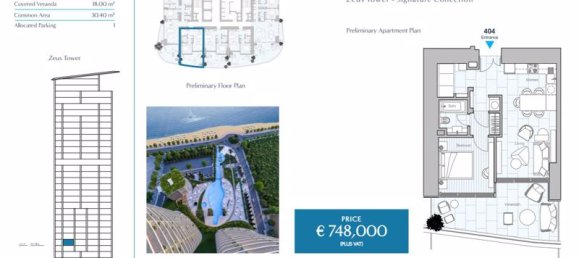 1 bedroom Apartment in Limassol, Cyprus No. 9413 23