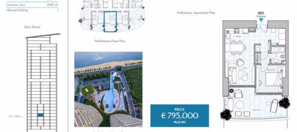 1 bedroom Apartment in Limassol, Cyprus No. 9413 25