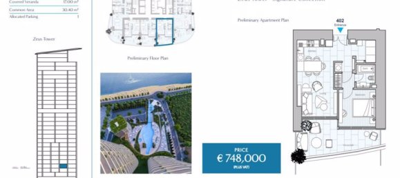 1 bedroom Apartment in Limassol, Cyprus No. 9413 21