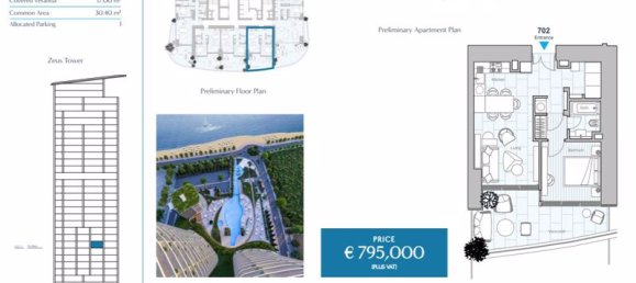 1 bedroom Apartment in Limassol, Cyprus No. 9413 27