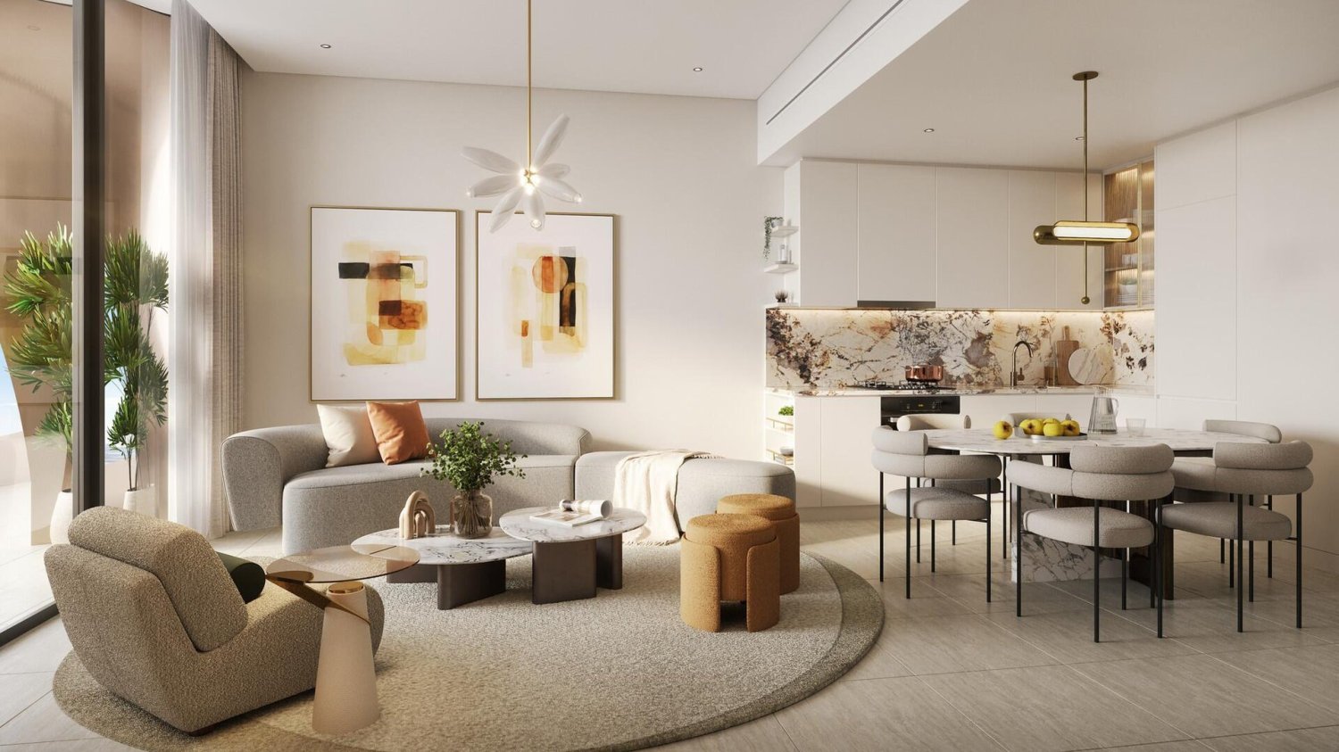 Appartement à One Residence, Downtown Dubai (Downtown Burj Dubai), UAE 43.62m² No. 63012