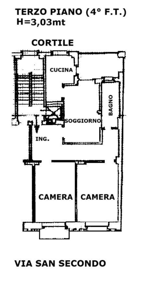 4 bedrooms Apartment in Turin, Italy No. 318743