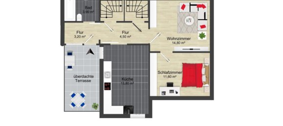 Casa de 3 divisões em Jerichower Land, Germany N.º 282036 10