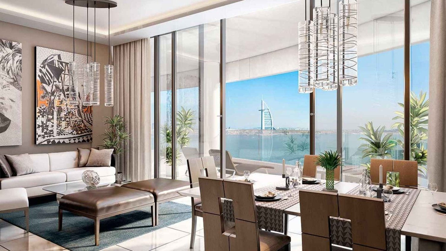 5 غرف نوم بانتهاوس في MINA BY AZIZI, نخلة جميرا, UAE رقم 60374