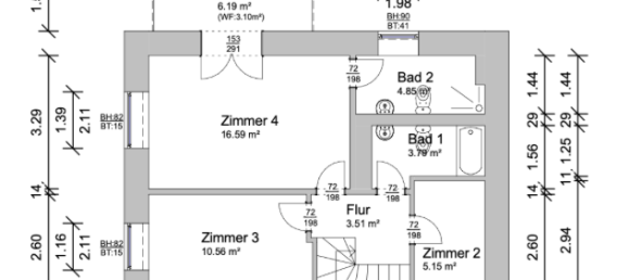Dúplex de 3 habitaciónes en Schmargendorf, Germany No. 362026 18