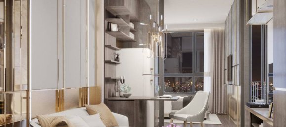 Apartamento com 1 quarto em condomínio em Samut Prakan, Thailand N.º 18775 2