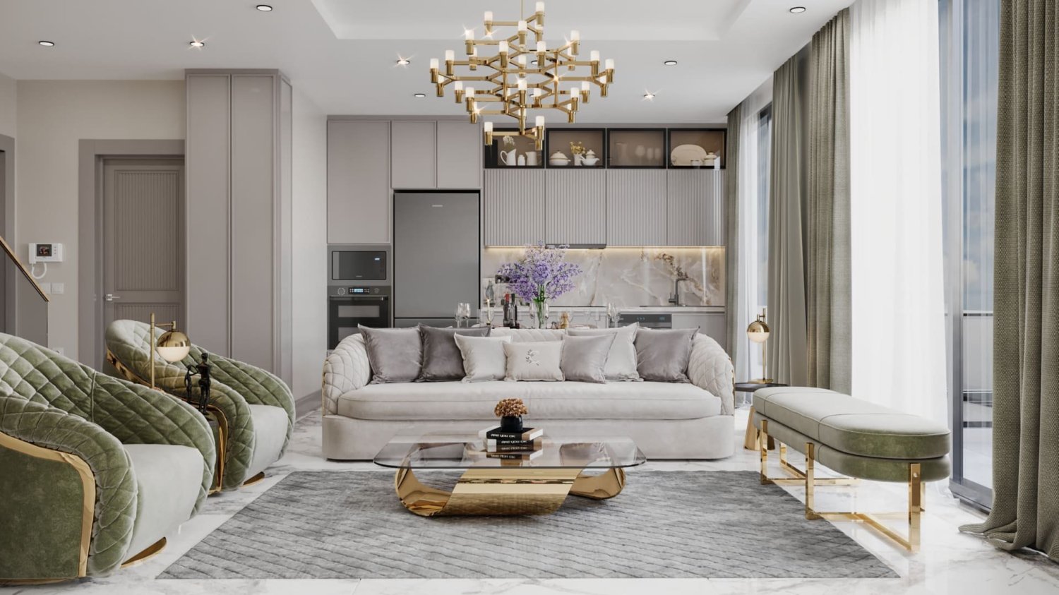 Квартира 2+1 в Oba Downtown, Оба, Турция № 40201