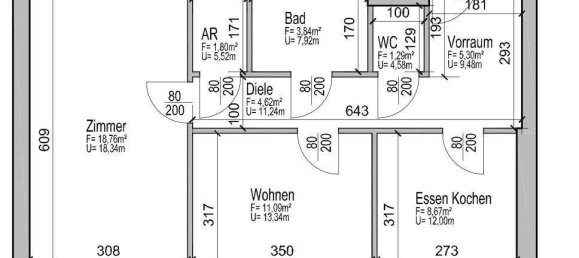 2 rooms Apartment in Eggenberg, Austria No. 215501 14